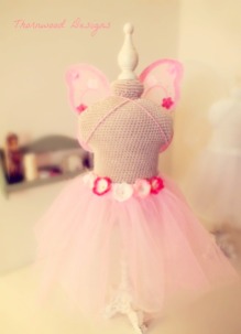 Crocheted Fairy mannequin