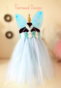 Blue Butterfly Fairy Mannequin